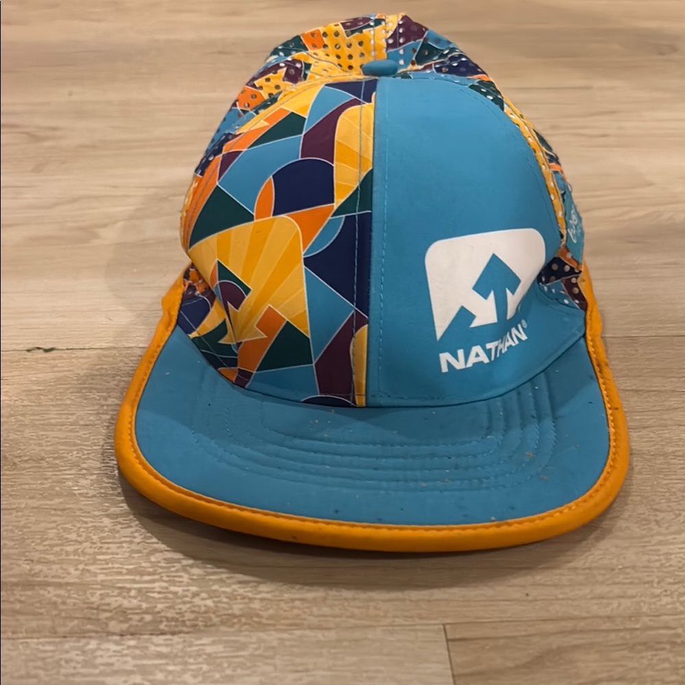 Nathan Colorful Geometric Running Hat